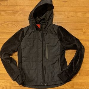 Adidas black light winter jacket